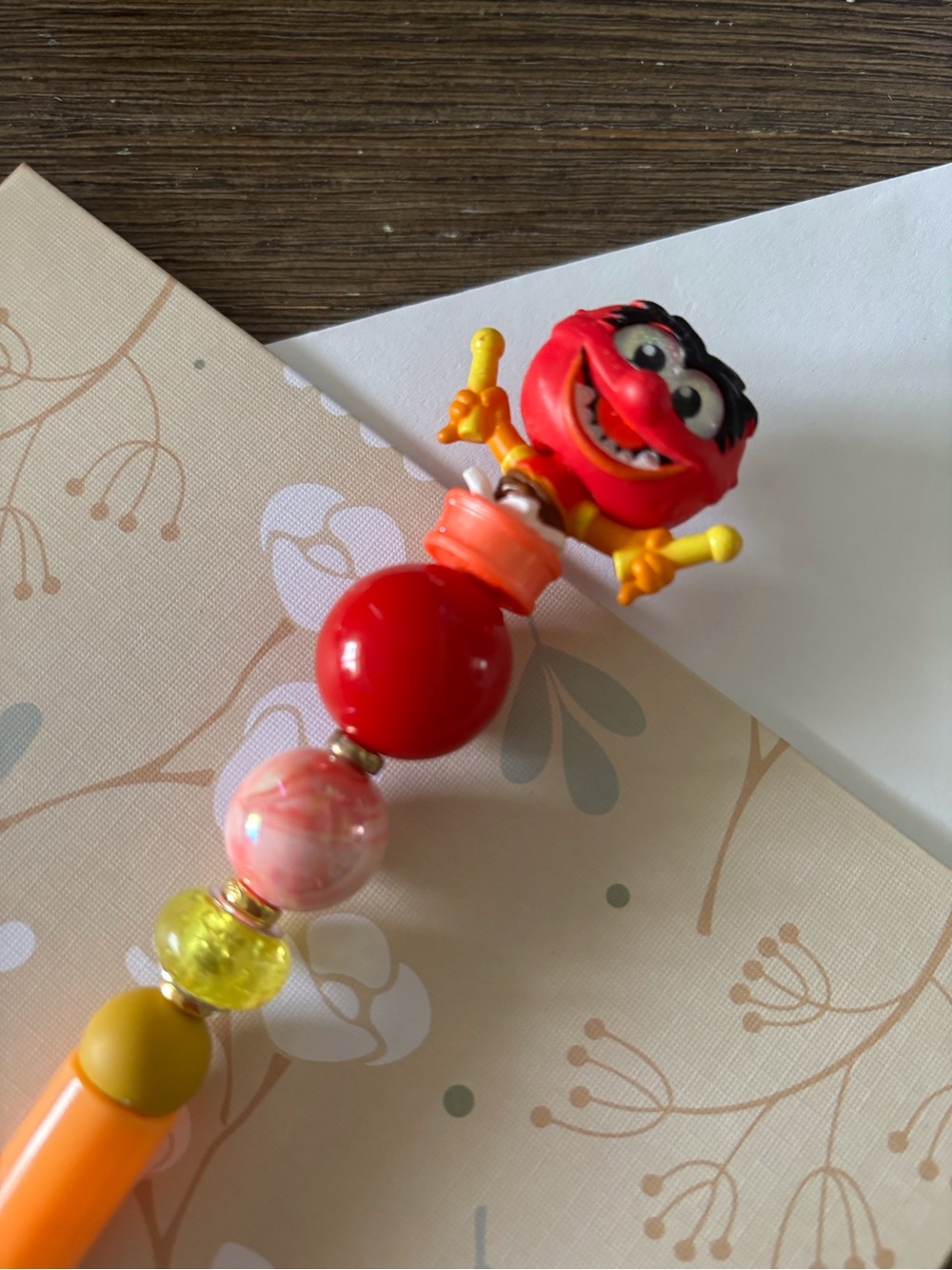 Disney Doorables: The Muppets: Animal handmade beaded pen